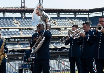 ANG Band of the Northeast plays at Phillies game