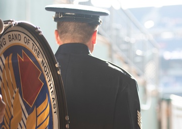 ANG Band of the Northeast plays at Phillies game