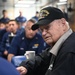 Coast Guard members celebrate 100-year-old WWII Coast Guard veteran legacy