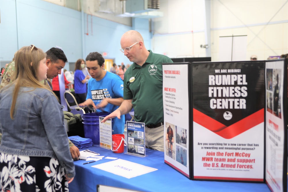 Hundreds attend Fort McCoy’s 2022 Wellness Fair at Rumpel Fitness Center