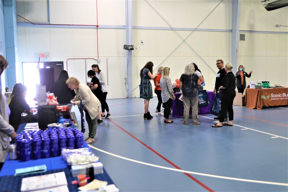 Hundreds attend Fort McCoy’s 2022 Wellness Fair at Rumpel Fitness Center