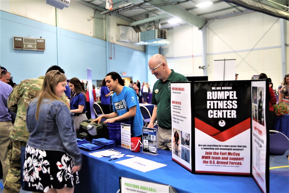 Hundreds attend Fort McCoy’s 2022 Wellness Fair at Rumpel Fitness Center