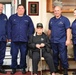 Coast Guard members celebrate 100-year-old WWII Coast Guard veteran legacy