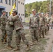 U.S. Soldier promotes to the rank of 1st Sgt. at Poland