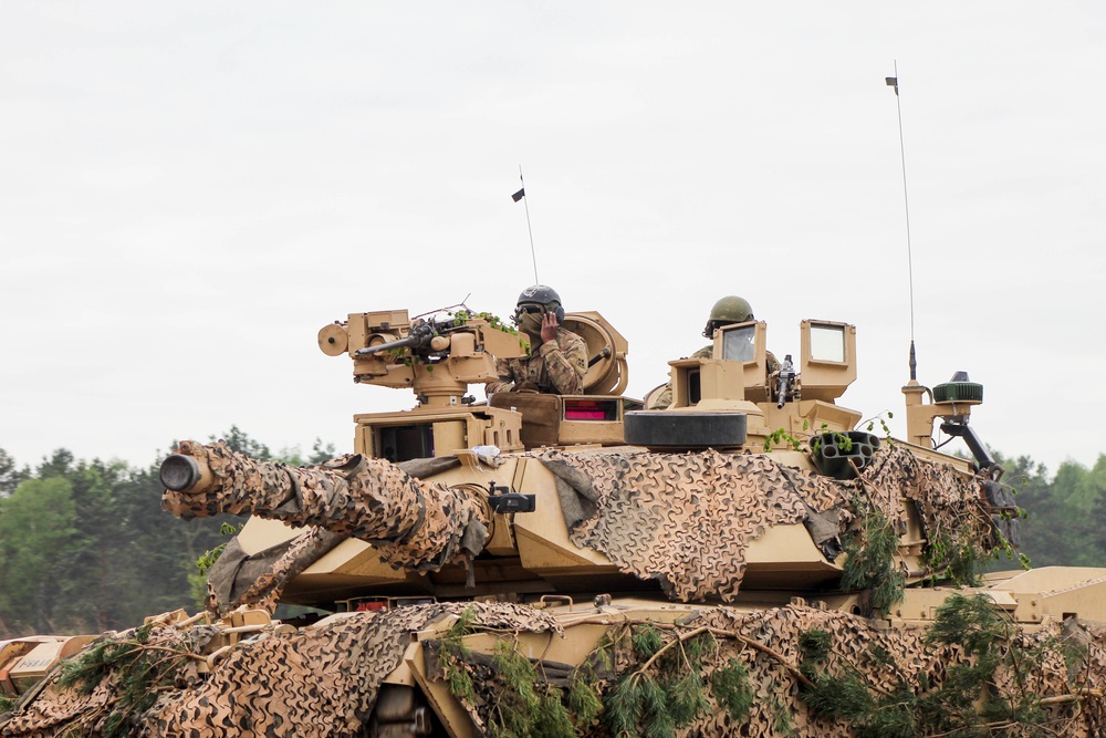 Field Training Exercise with 4th ID and 2nd Cavalry Regiment in Poland