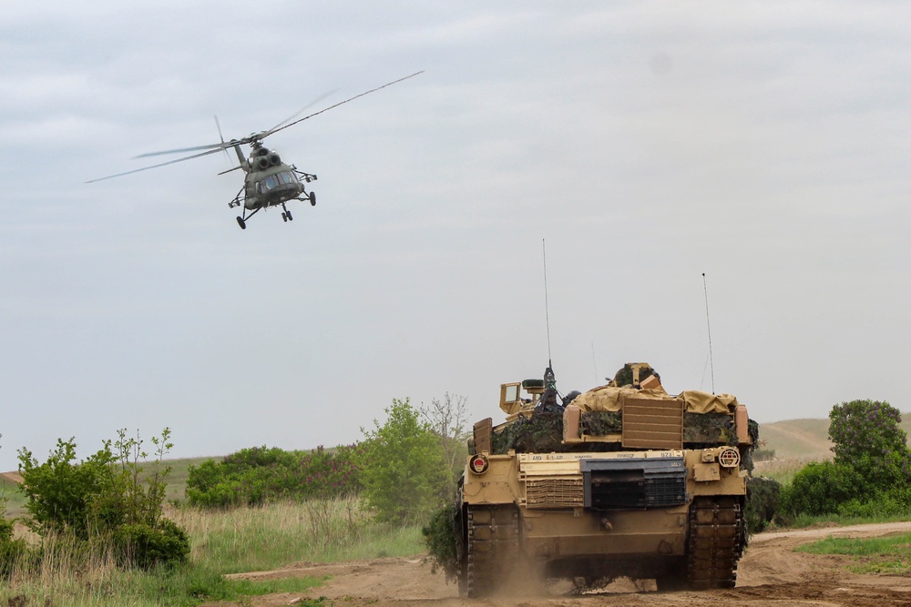 Field Training Exercise with 4th ID and 2nd Cavalry Regiment in Poland