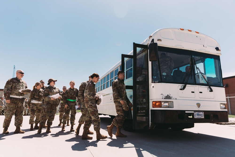 Airmen participate in the Large Scale Readiness Exercise