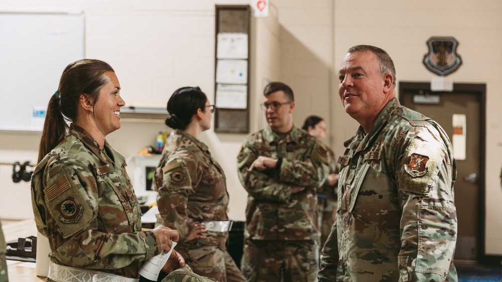 Airmen participate in the Large Scale Readiness Exercise