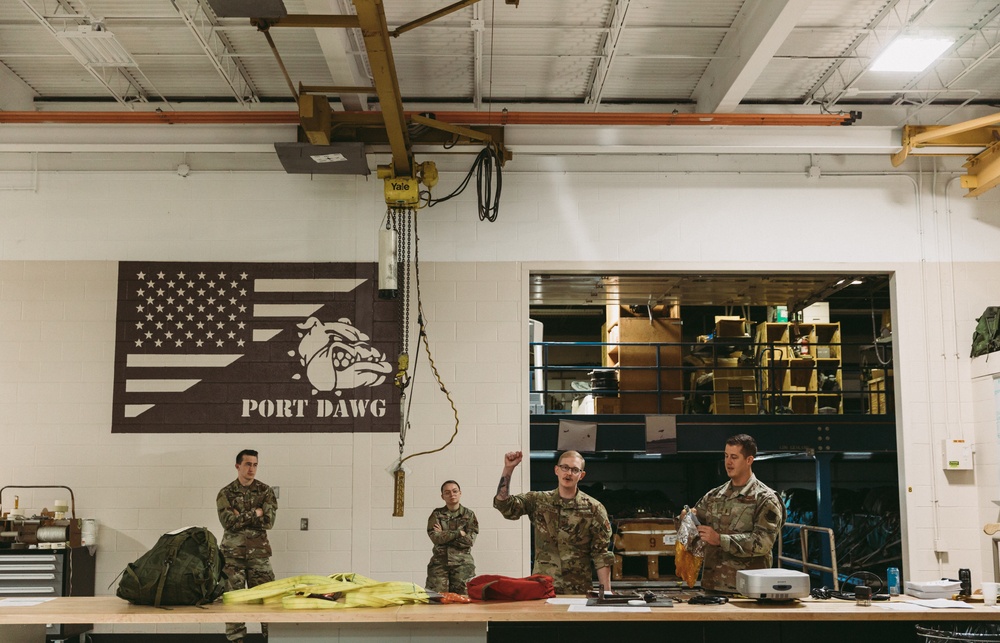 Airmen participate in the Large Scale Readiness Exercise