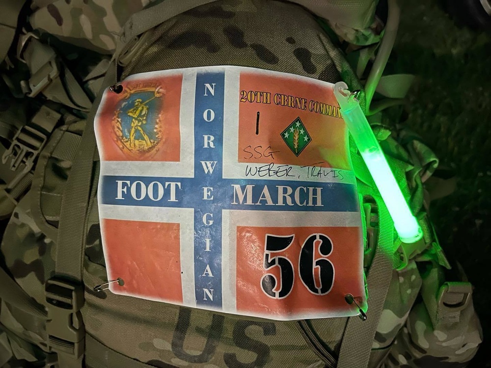 Soldiers, civilians mark D-Day anniversary during 18.6-mile Norwegian Foot March