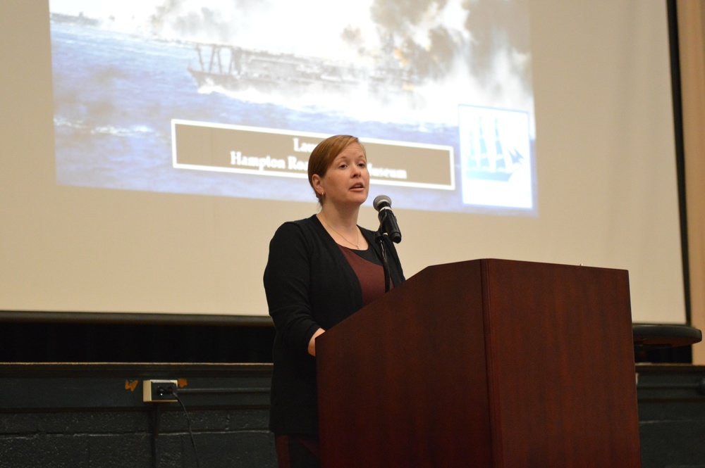 Battle of Midway presentation onboard Naval Station Norfolk