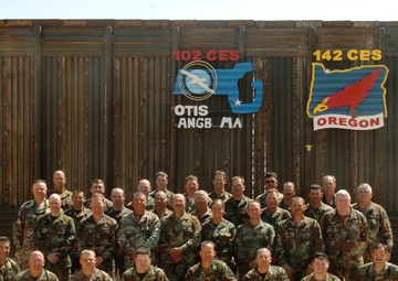 Oregon and Massachusetts ANG Civil Engineers team up during Operation Jump Start deployment