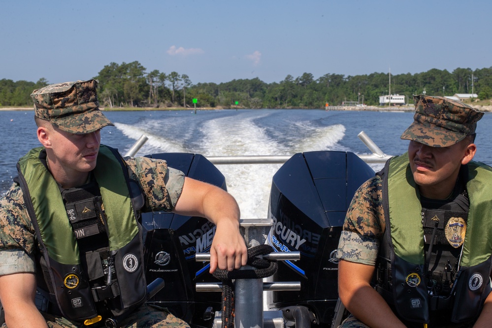 MCAS Cherry Point Conducts Waterway Patrols