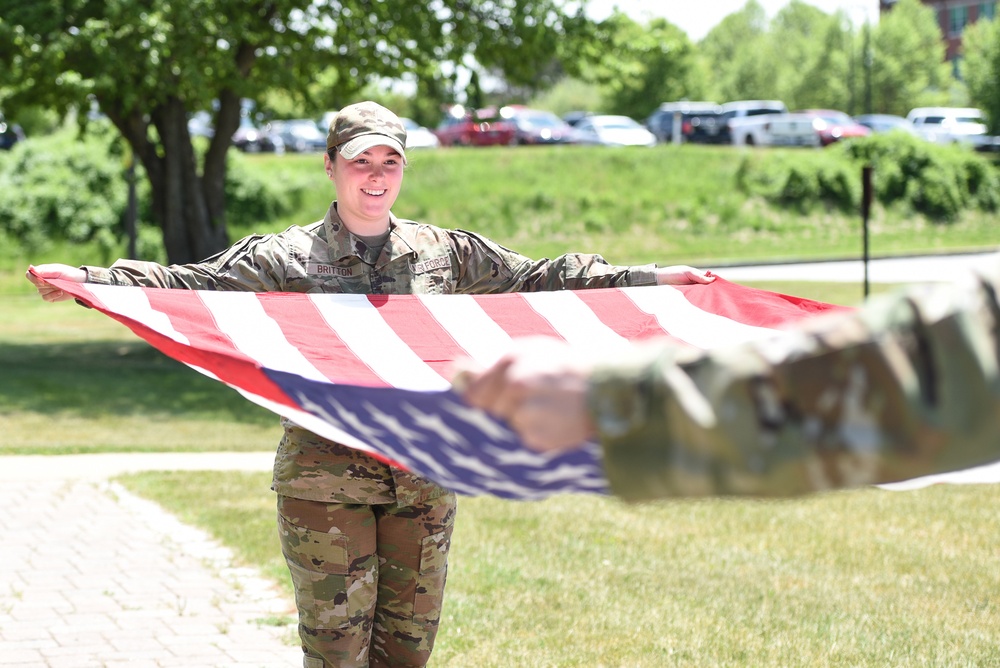 Patriot Honor Guard provides info for proper flag care, maintenance