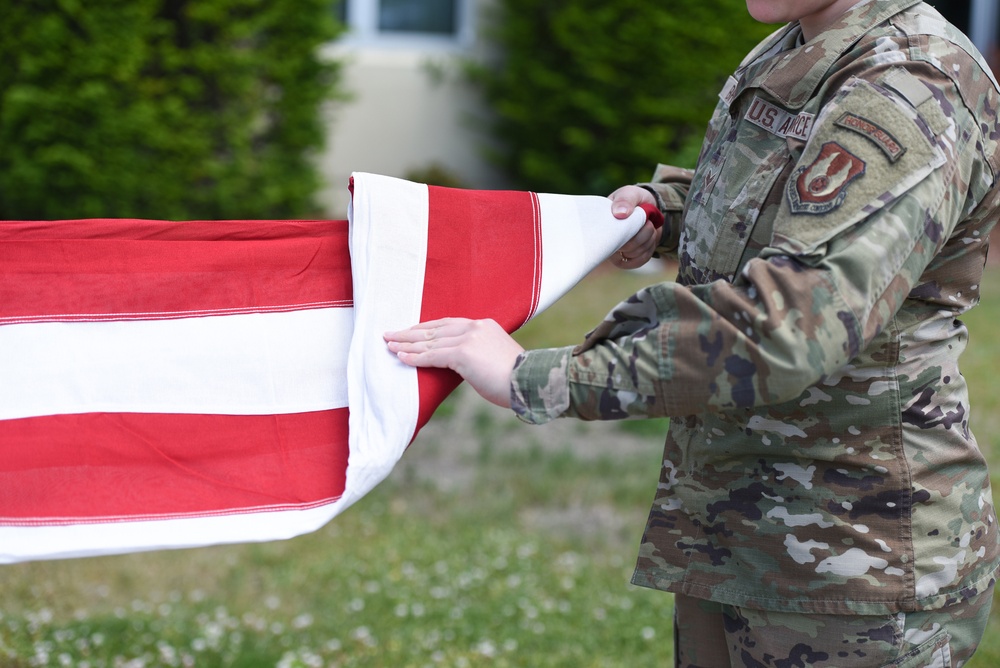 Patriot Honor Guard provides info for proper flag care, maintenance