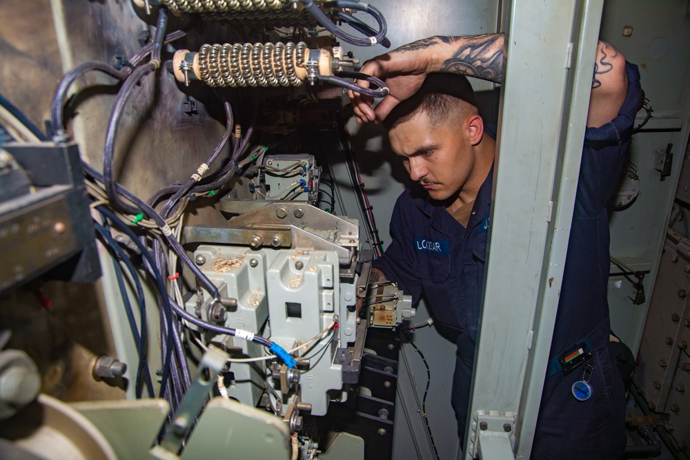 The Harry S. Truman Carrier Strike Group is on a scheduled deployment in the U.S. Naval Forces Europe area of operations, employed by U.S. Sixth Fleet to defend U.S., Allied and Partner interests.