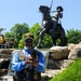 Buffalo Soldier Motorcycle Club visits Fort Leavenworth