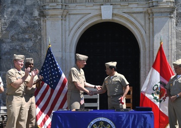U.S. 4th Fleet Conducts Maritime Staff Talks with Peru