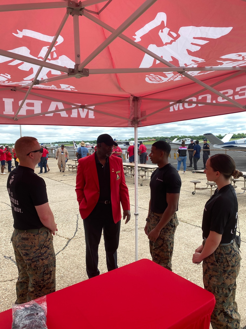 Marines Promote Aviation Alongside Black Pilots America