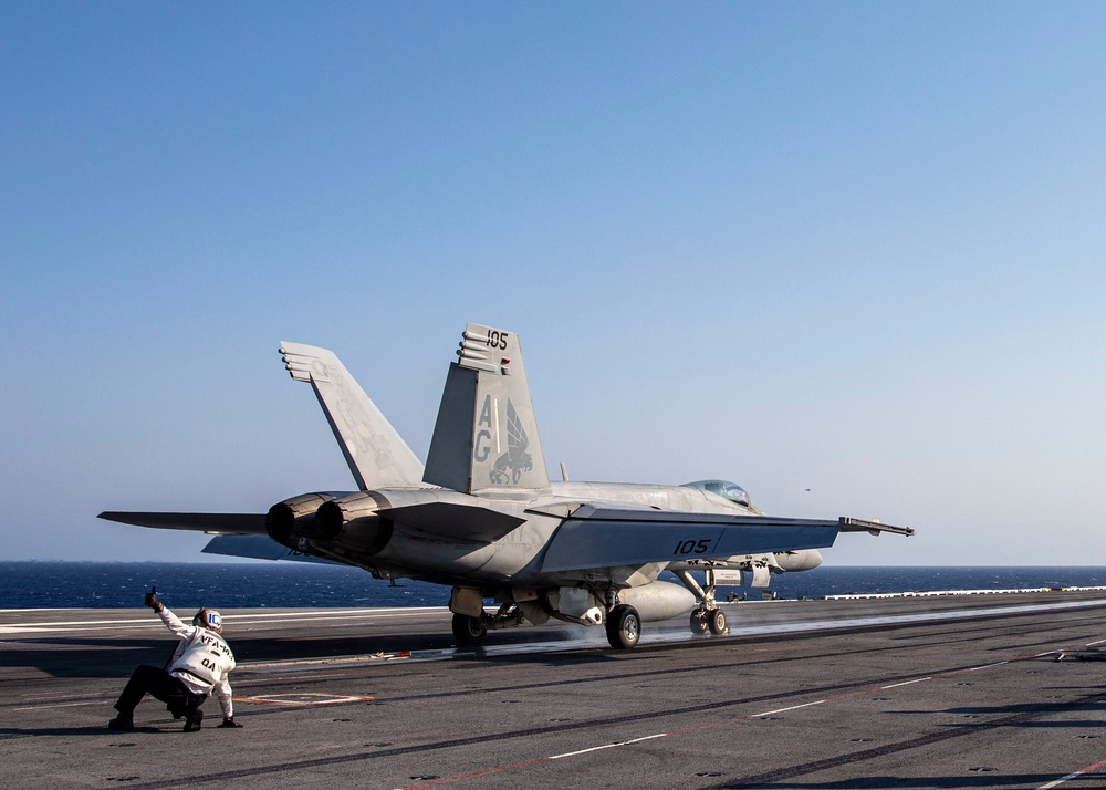 Flight Operations Aboard USS George H.W. Bush (CVN 77)