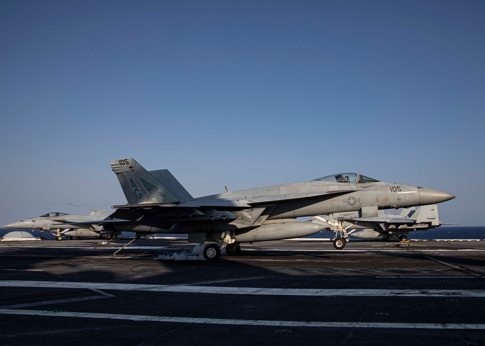 Flight Operations Aboard USS George H.W. Bush (CVN 77)