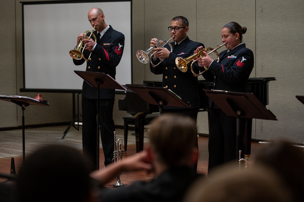 US Navy Band Commodores Trumpet Section at the International Trumpet Guild