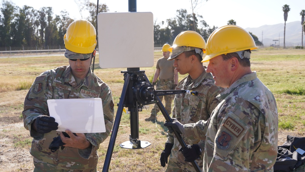 129th Communications Flight Participates in Communications Exercise