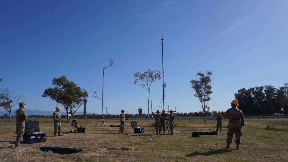 129th Communications Flight Participates in Communications Exercise