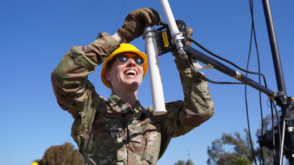 129th Communications Flight Participates in Communications Exercise