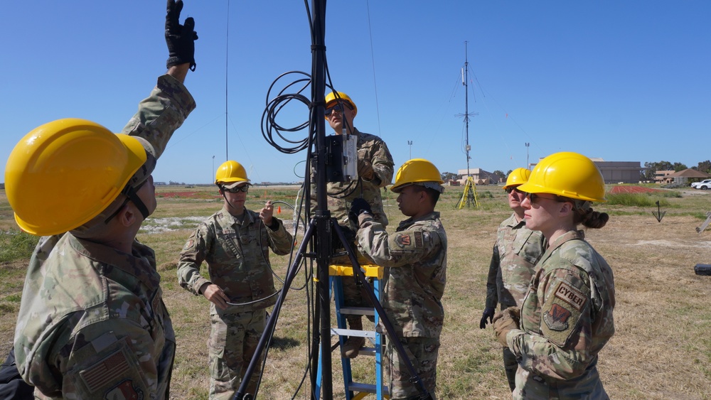 129th Communications Flight Participates in Communications Exercise