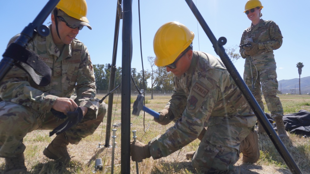 129th Communications Flight Participates in Communications Exercise