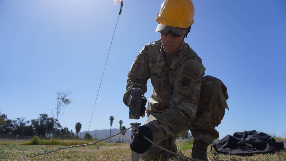 129th Communications Flight Participates in Communications Exercise