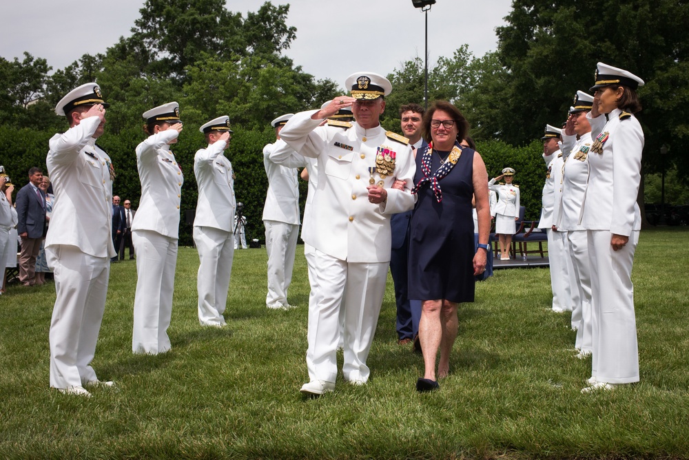 CNP VADM Nowell Retirement Ceremony