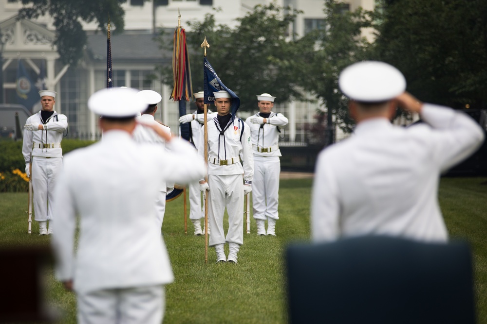 CNP VADM Nowell Retirement Ceremony