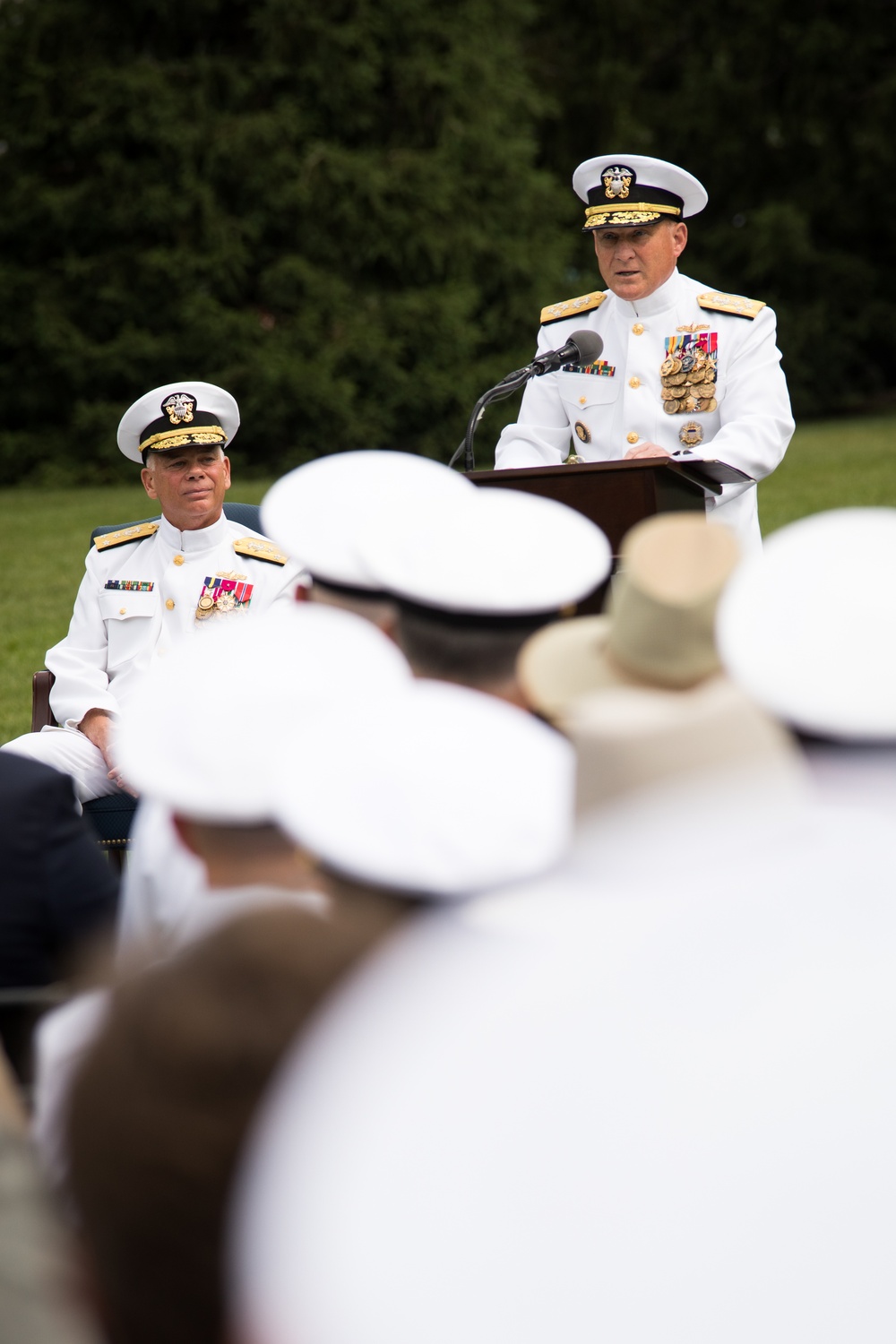 CNP VADM Nowell Retirement Ceremony