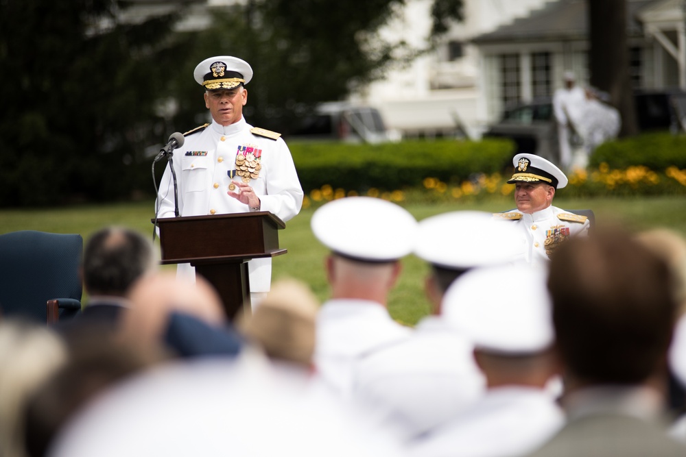 CNP VADM Nowell Retirement Ceremony