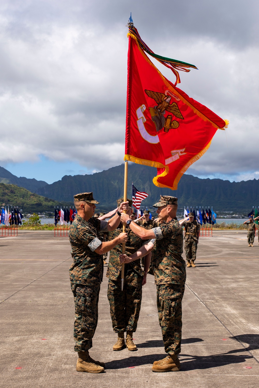 VMU-3 Change of Command Ceremony