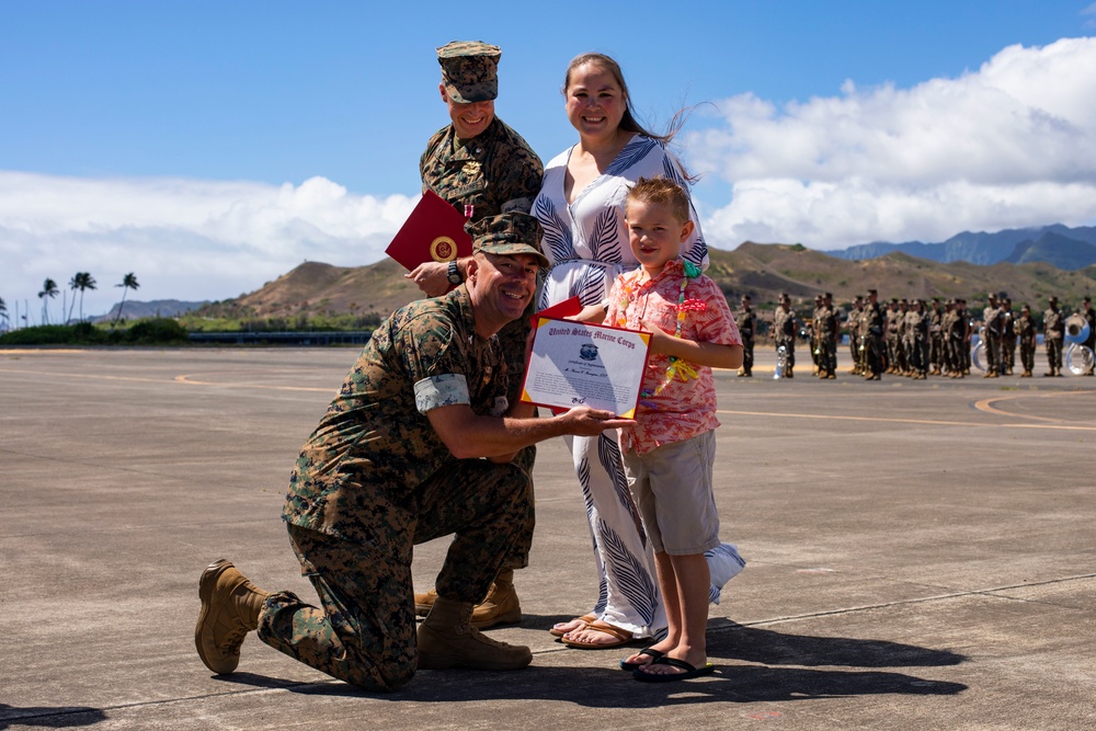 VMU-3 Change of Command Ceremony