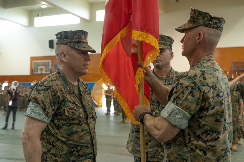 4th Marine Regiment Change of Command