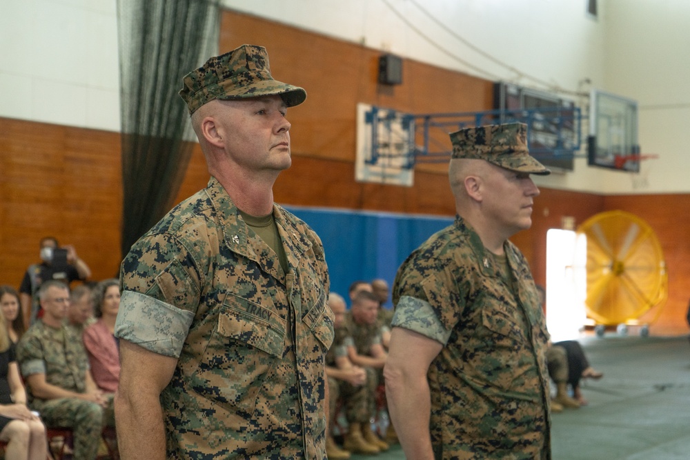 4th Marine Regiment Change of Command