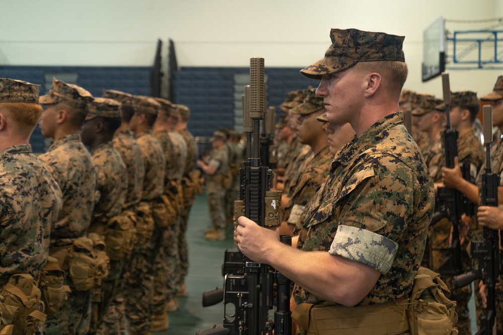 4th Marine Regiment Change of Command