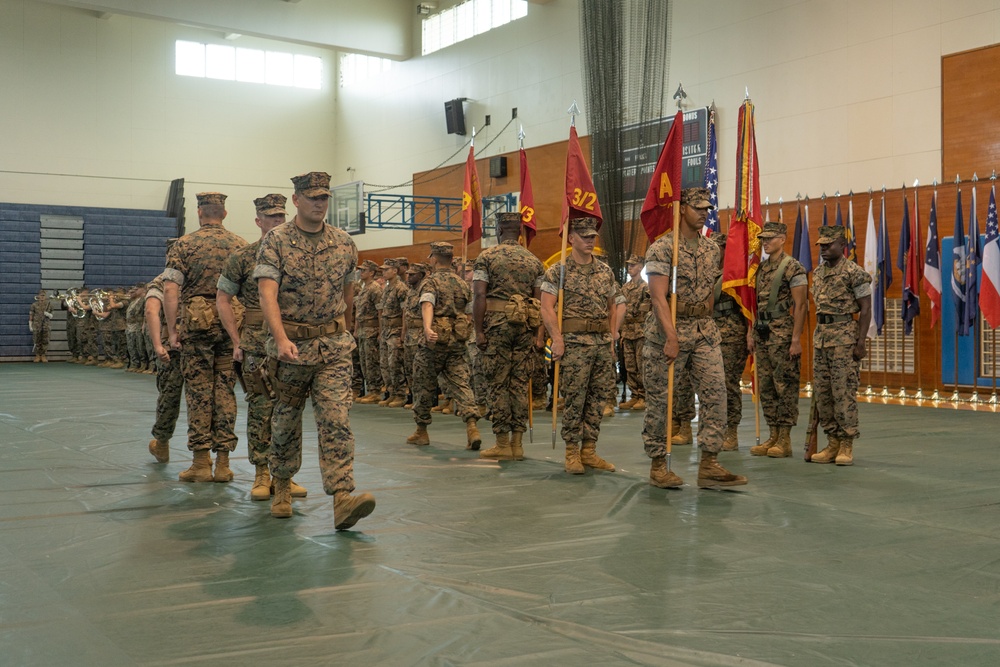 4th Marine Regiment Change of Command