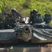 U.S. M1 Abrams tanks assigned to 3-69 AR, 1ABCT, 3ID conduct vehicle movements in Hohenfels, Germany during CbR 17