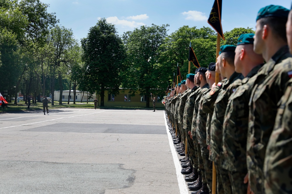 Polish Training Support Battalion celebrates its 8-year anniversary of adoption of heritage