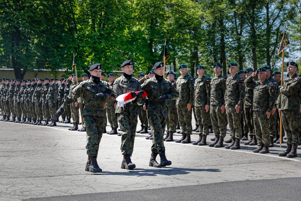 Polish Training Support Battalion celebrates its 8-year anniversary of adoption of heritage