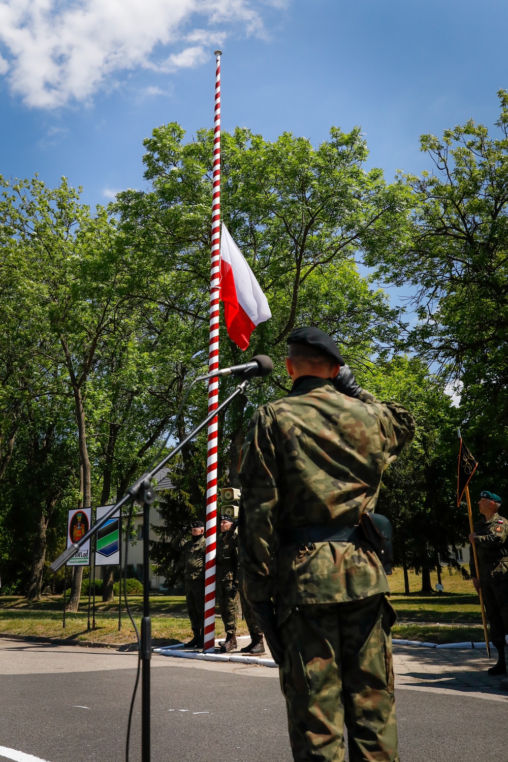 Polish Training Support Battalion celebrates its 8-year anniversary of adoption of heritage
