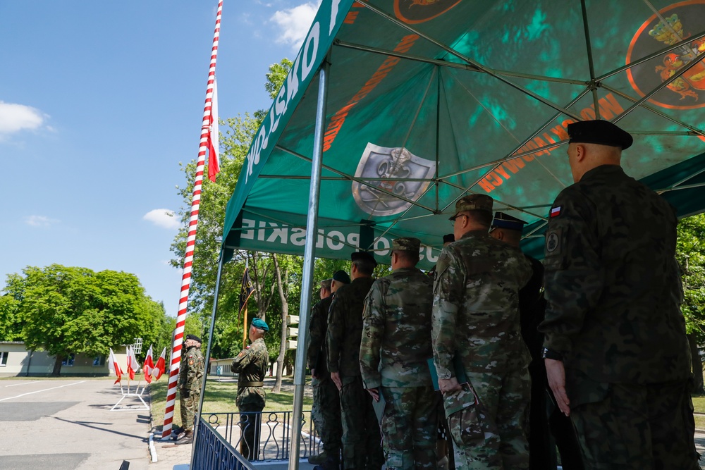 Polish Training Support Battalion celebrates its 8-year anniversary of adoption of heritage