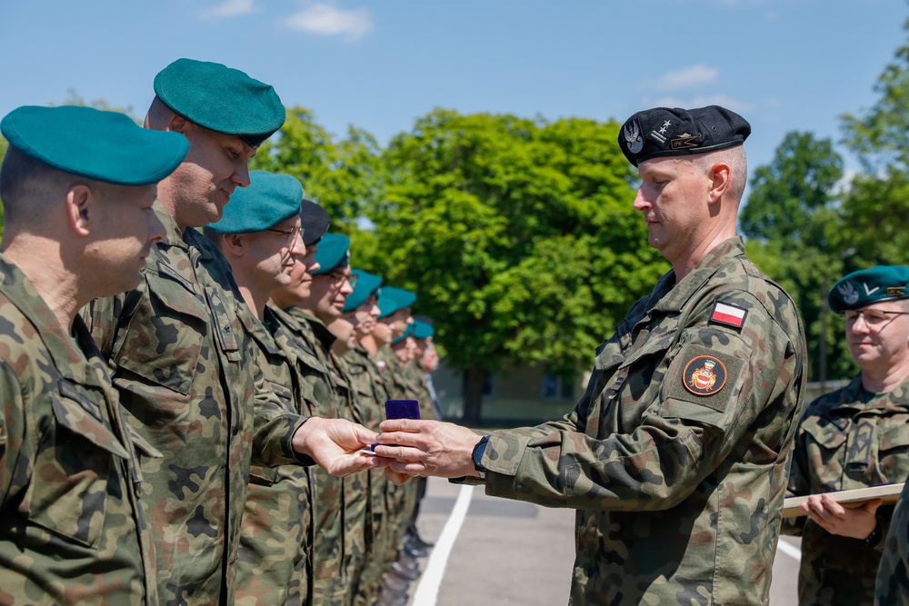 Polish Training Support Battalion celebrates its 8-year anniversary of adoption of heritage