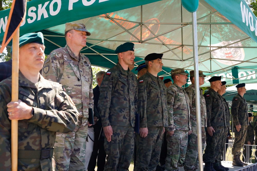 Polish Training Support Battalion celebrates its 8-year anniversary of adoption of heritage