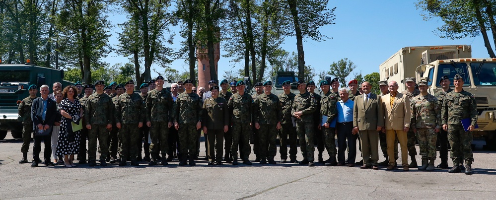 Polish Training Support Battalion celebrates its 8-year anniversary of adoption of heritage